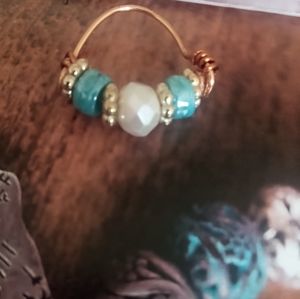 Hand made wire wrapped ring design